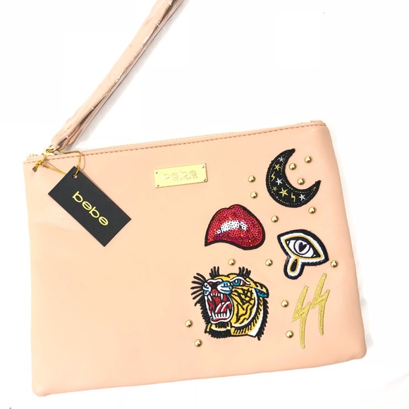 bebe Handbags - Bebe “Tara” Clutch